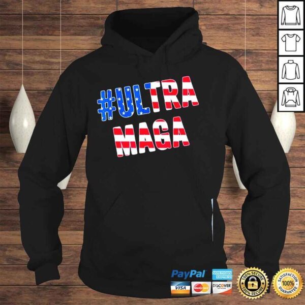 Ultra maga us flag American shirt - Image 4