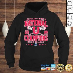 Hoodie Union College NCAA Division III Mens National Champions 2022 shirt