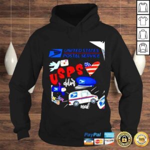 Hoodie United States Postal Service USPS deliver mail shirt