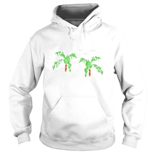 Unveranosinti Mint Palms T Shirt - Image 4