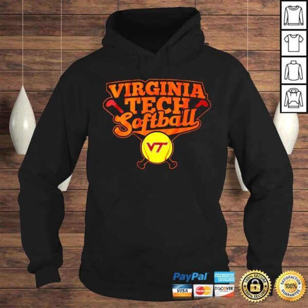 VT Virginia Tech Softball shirt - Image 4