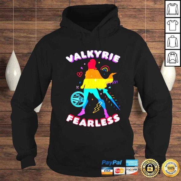 Valkyrie Marvel Pride Month shirt - Image 4