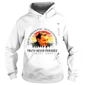 Hoodie Veritas Numquam Perit Truth Never Perishes Truth Won Johnny Depp shirt