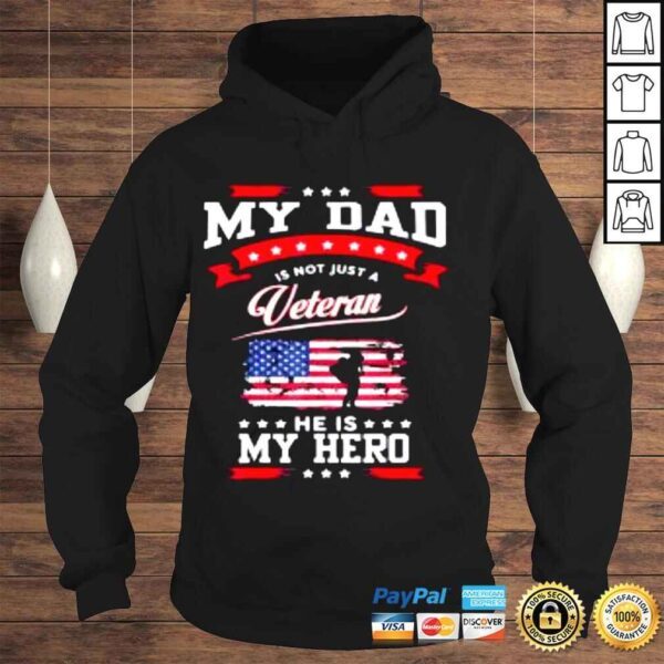 Veteran Dad Fathers Day Shirt - Image 4