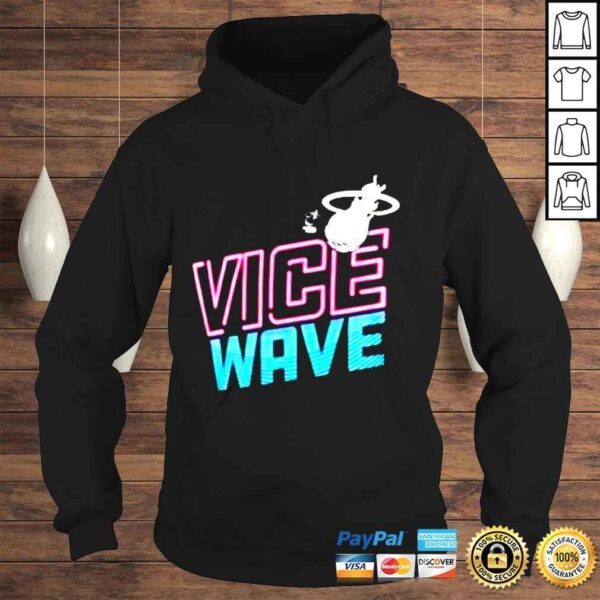 Vice Wave Miami Heat Basketball shirt - Image 4