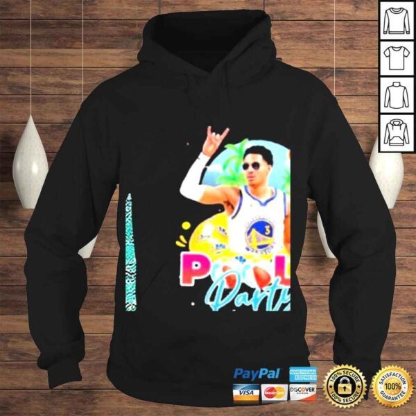 Vintage 90s style Jordan poole party shirt - Image 4