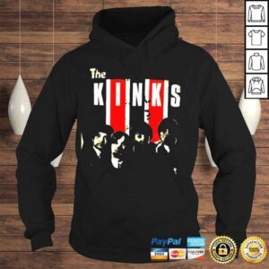 Hoodie Vintage band english rock the kinks band Tshirt