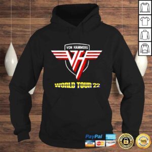 Hoodie Von Hammers World Tour 2022 shirt