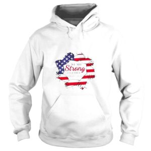 Hoodie We Are Strong Together Pray For Uvalde Shirt