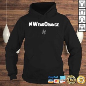 Hoodie Wear Orange Shirt