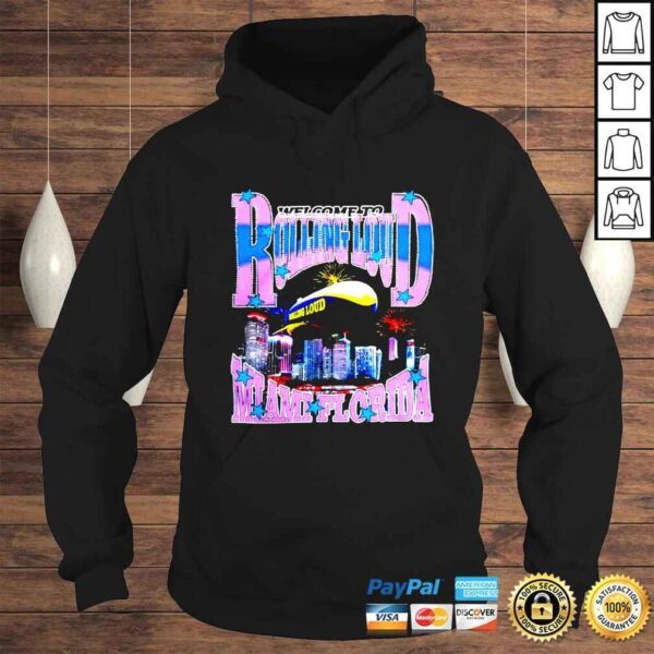 Welcome to Rolling Loud Rl Bling Miami 22 shirt - Image 4