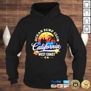 Hoodie West Coast California Ocean Surf Club vintage shirt