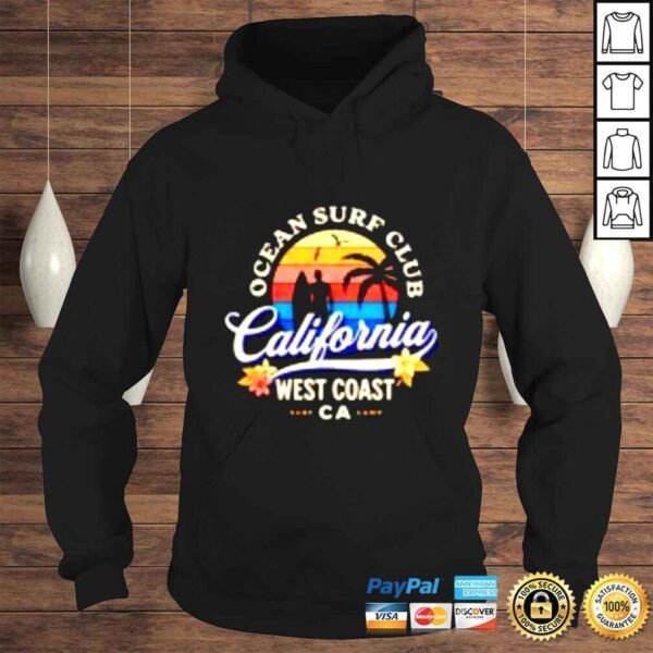 West Coast California Ocean Surf Club vintage shirt - Image 4