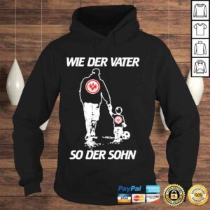 Hoodie Wie der vater so der sohn shirt