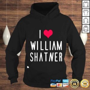 Hoodie William Shatner I Love William Shatner shirt