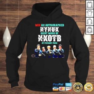 Hoodie Win an automatic cargraphed nynux shirt worn by NKOTB shirt