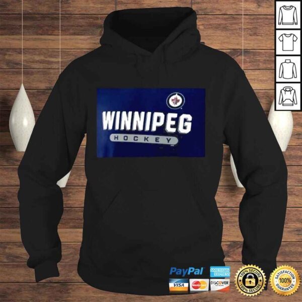 Winnipeg Jets Navy Tee Shirt - Image 4