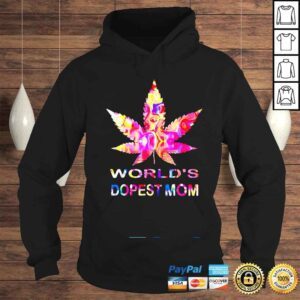 Hoodie Worlds Dopest Mom Weed Soul Cannabis Tie Dye Mothers Day Shirt