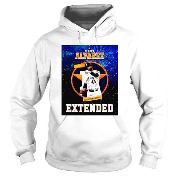 Yordan Alvarez Houston Astros Extended shirt - Image 4