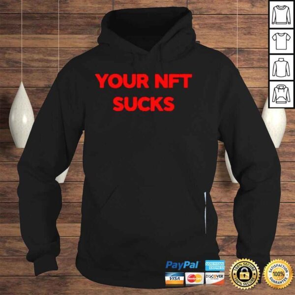 Your nft sucks black vohliI shirt - Image 4