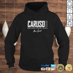 Hoodie alex Caruso Chicago 6 basketball signature shirt