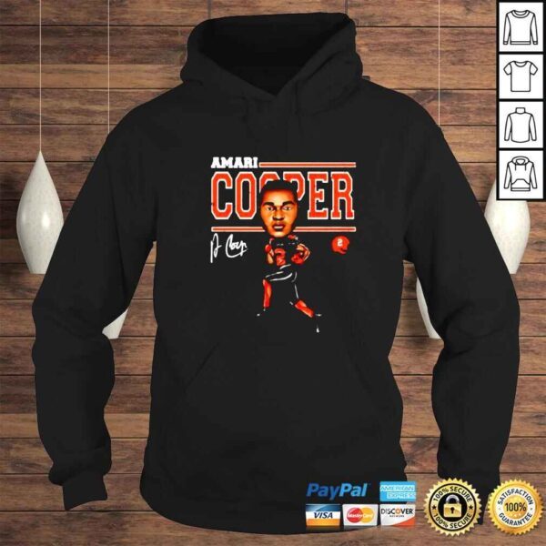 amari Cooper Cleveland Cartoon 2 rugby signature shirt - Image 4