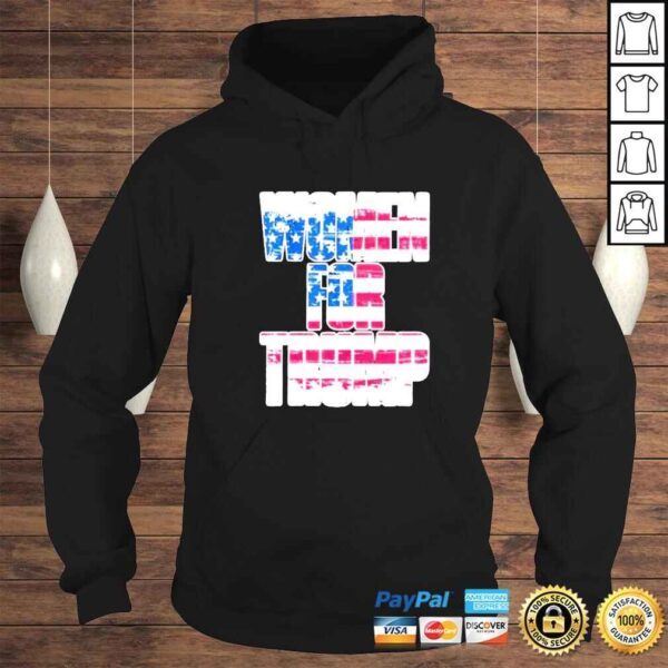 america flag women for Trump classic shirt - Image 4