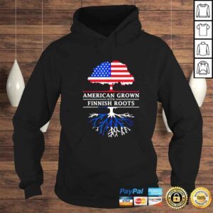 Hoodie american grown with finnish roots shirt