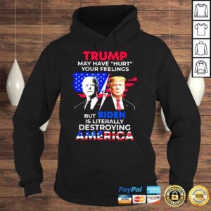 Hoodie biden is Literally Destroying America Democrat Shirt