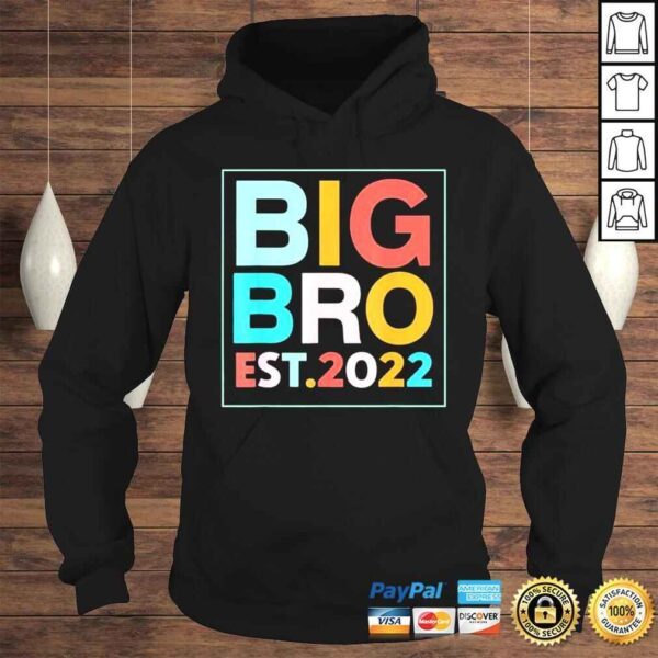 big bro est 2022 promoted to brother 2022 fathers day shirt - Image 4