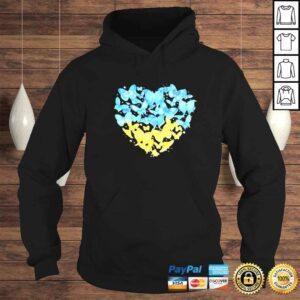 Hoodie butterfly Ukaine love shirt