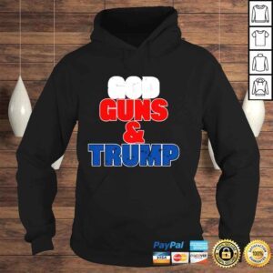 Hoodie carymaRules God Guns Trump Shirt