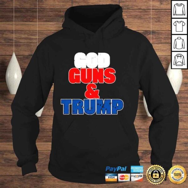 carymaRules God Guns & Trump Shirt - Image 4