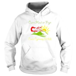 Hoodie cwrs haul ar fryn Cwrs Cymraeg 2022 shirt