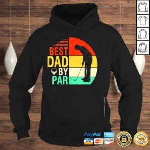 Hoodie dad by par fathers day daddy golf lover golfer shirt