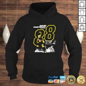 Hoodie david Pastrnak boston 88 signature hockey shirt