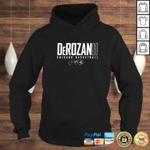 Hoodie deMar DeRozan Chicago 11 basketball signature shirt