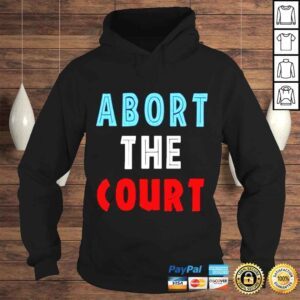 Hoodie emily Winston Abort The Court Tshirt