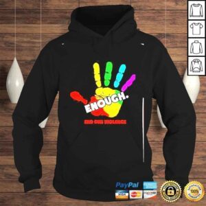 Hoodie end gun violence enough gun control now shirt