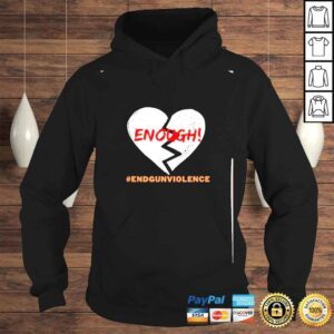 Hoodie end gun violence gun reform control shirt