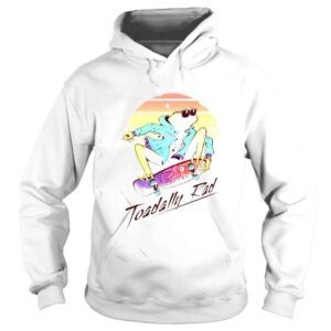 Hoodie frog Toadally Rad shirt