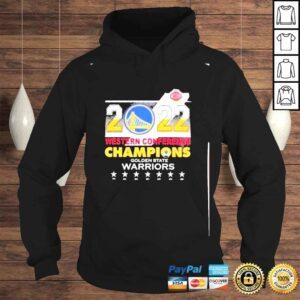 Hoodie golden state warriors 2022 NBA western conference champions shirt