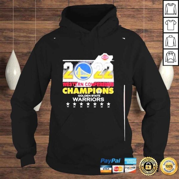 golden state warriors 2022 NBA western conference champions shirt - Image 4