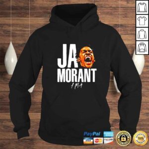 Hoodie ja Morant Stacked head basketball signature shirt