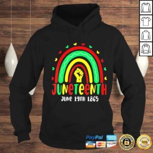 Hoodie juneteenth 19th 1865 celebration african American freedom shirt