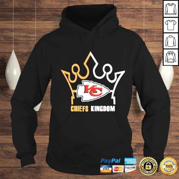 kansas city Chiefs Kingdom crown shirt - Image 4