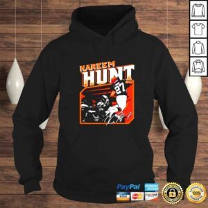 Hoodie kareem Hunt Touchdown Hurdle 27 rugby signature shirt