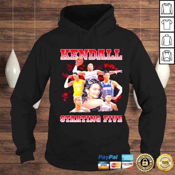 kendall starting five loahaddian kendall jenner team shirt - Image 4