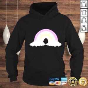 Hoodie living fully rainbow shirt