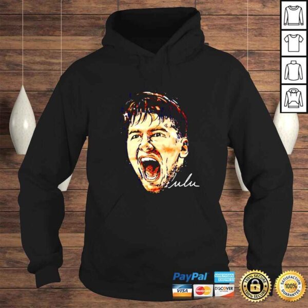 luka Doncic head basketball signature shirt - Image 4